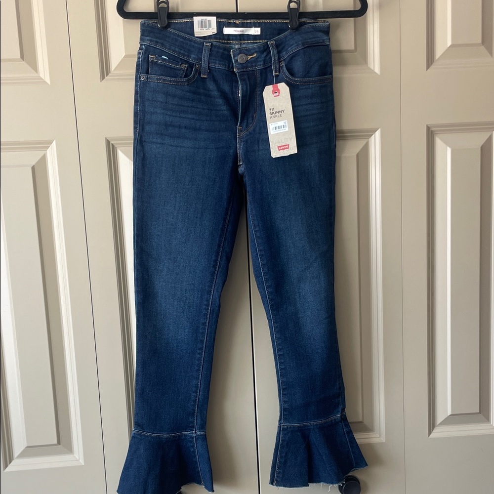 Levi's Dark Blue Flare Jeans